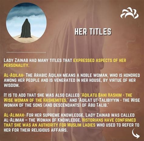 titles of bibi zainab